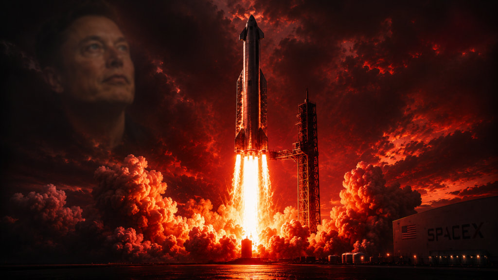 Elon Musk se acerca a la Luna.