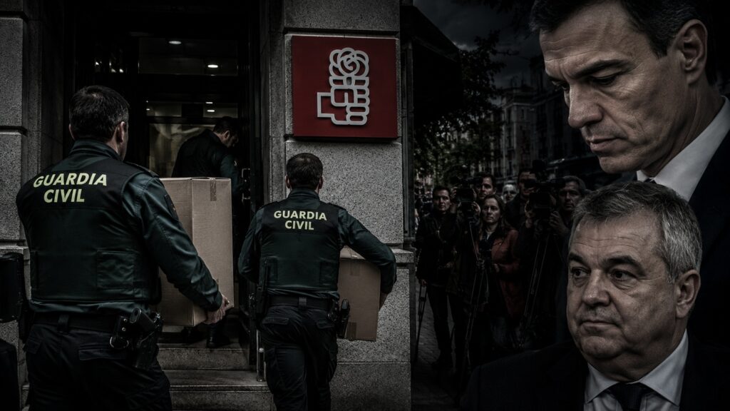 La UCO entra en Ferraz: el PSOE contra las cuerdas.