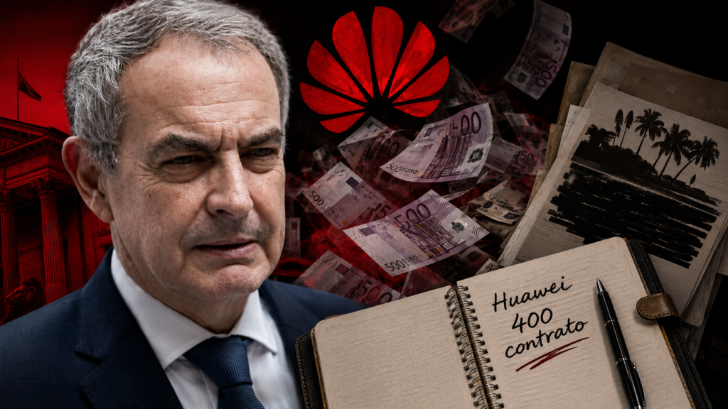 José Luis Rodríguez Zapatero y Huawei.