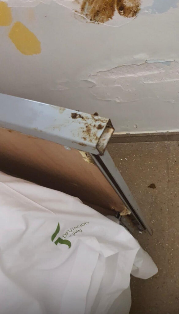 Las lamentables condiciones de las residencias de Jaén.